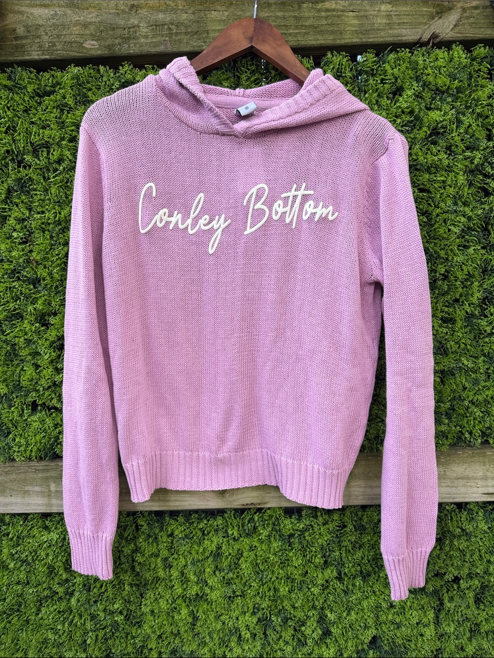 NWT Lake Cumberland Conley Bottom Marina Pink Knit Hoodie